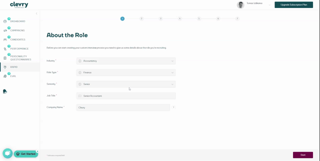 Assessments platform 