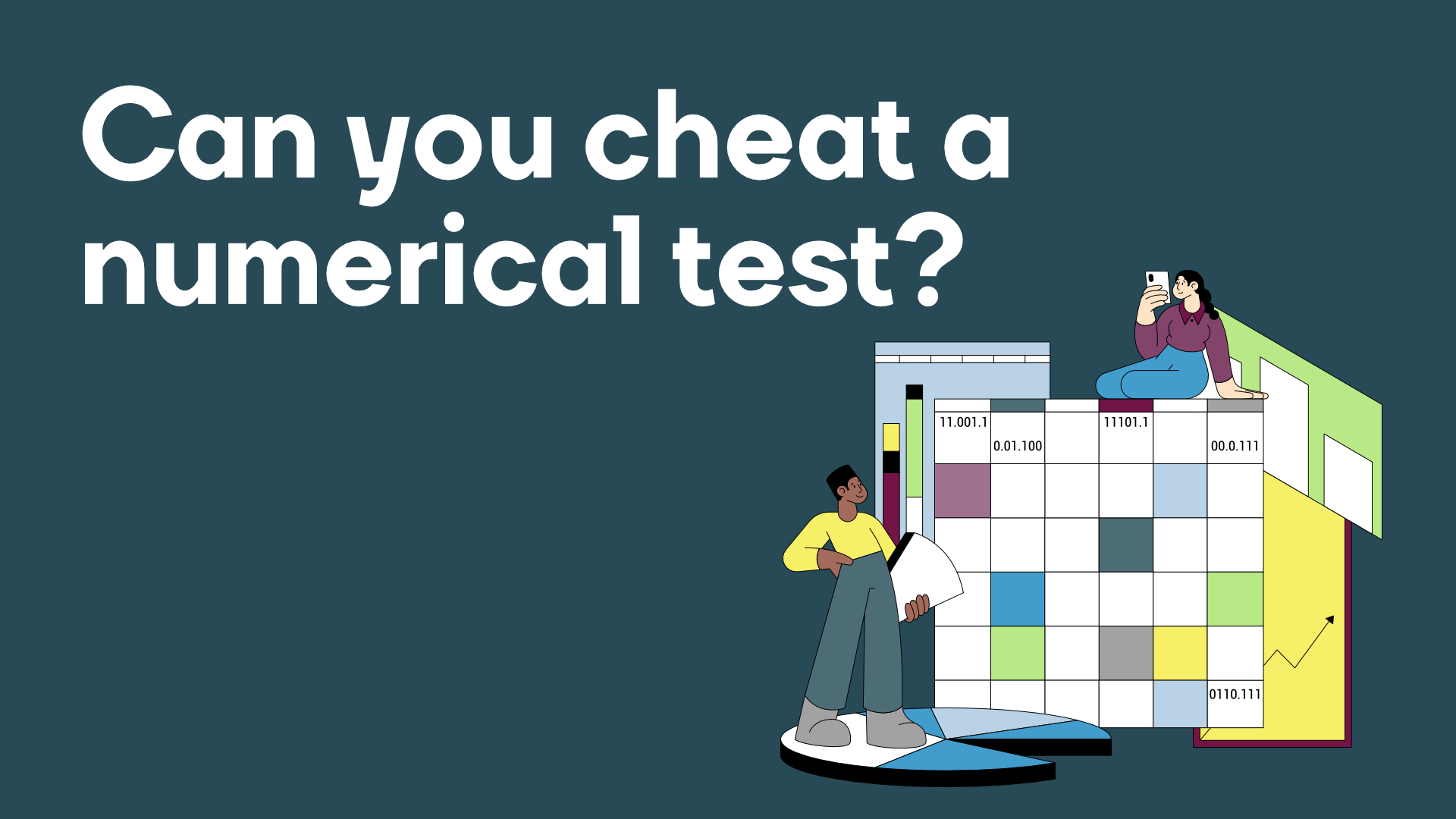Can you cheat a numerical reasoning test?