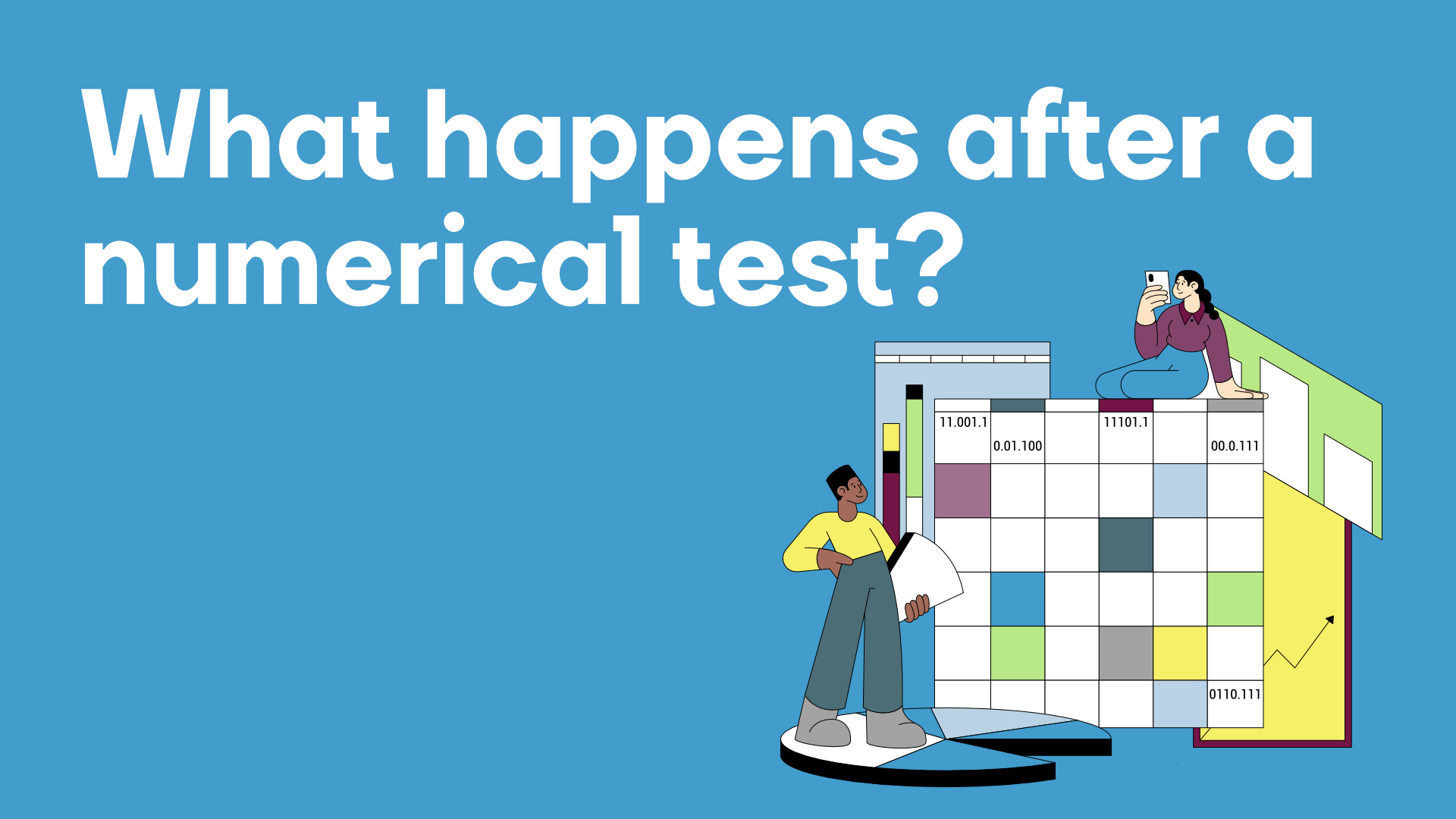 What happens after taking a numerical reasoning test?