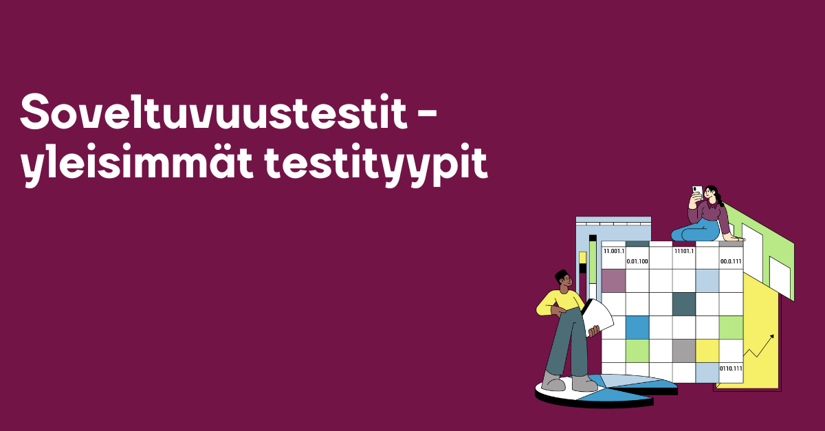 Soveltuvuustestit - yleisimmät testityypit